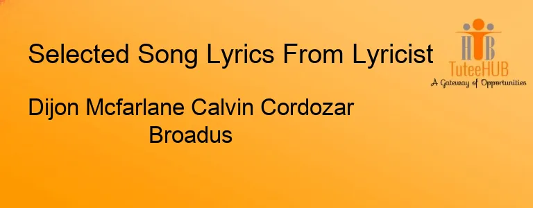 Dijon Mcfarlane Calvin Cordozar Broadus