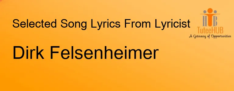 Dirk Felsenheimer