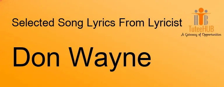 Don Wayne