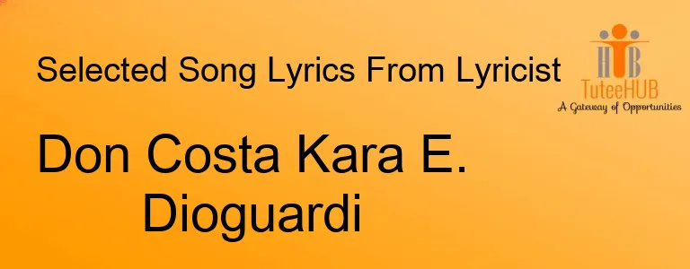 Don Costa Kara E. Dioguardi