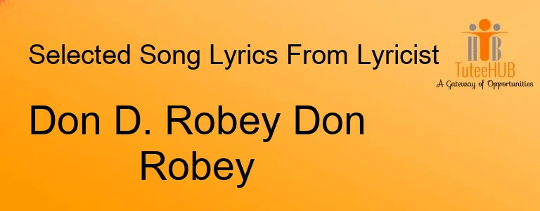 Don D. Robey Don Robey