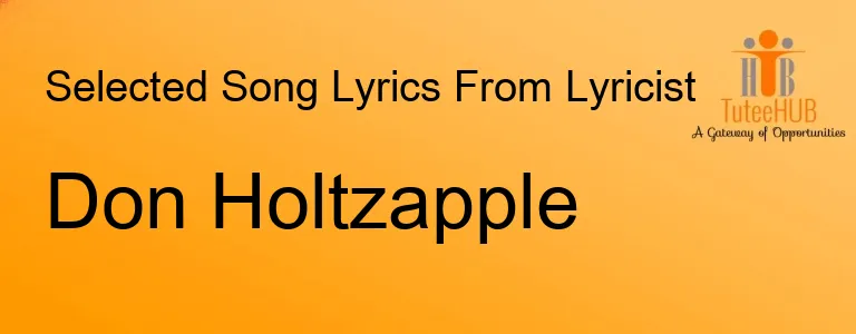 Don Holtzapple