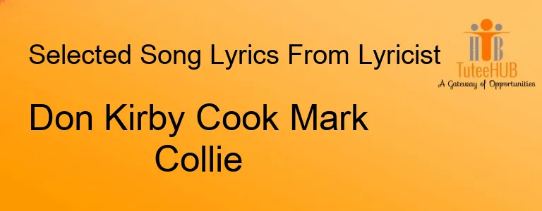 Don Kirby Cook Mark Collie