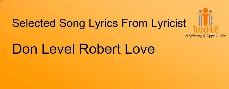 Don Level Robert Love