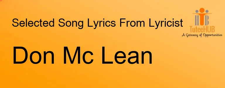 Don Mc Lean