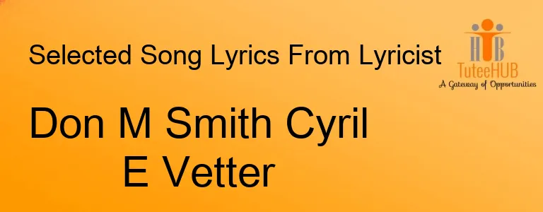 Don M Smith Cyril E Vetter