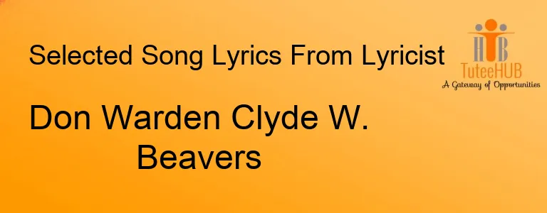 Don Warden Clyde W. Beavers