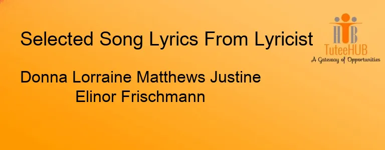 Donna Lorraine Matthews Justine Elinor Frischmann