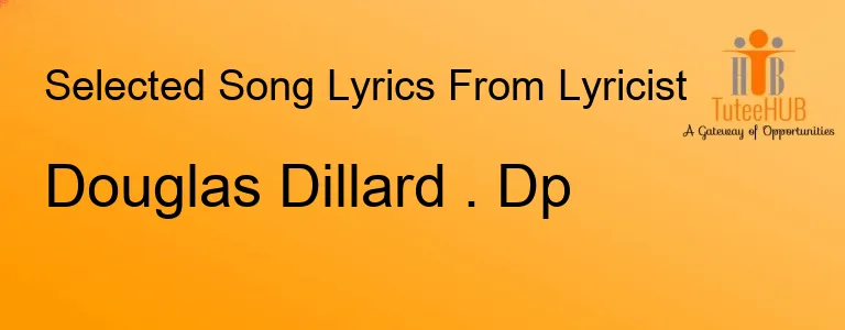 Douglas Dillard . Dp