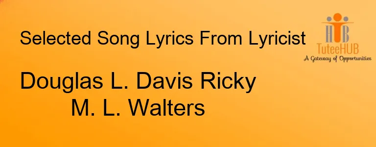 Douglas L. Davis Ricky M. L. Walters
