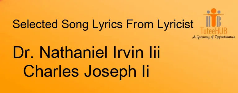 Dr. Nathaniel Irvin Iii Charles Joseph Ii