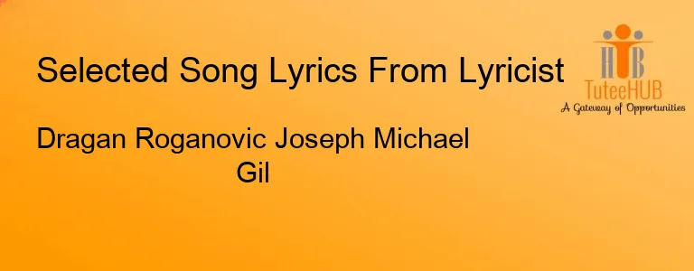 Dragan Roganovic Joseph Michael Gil