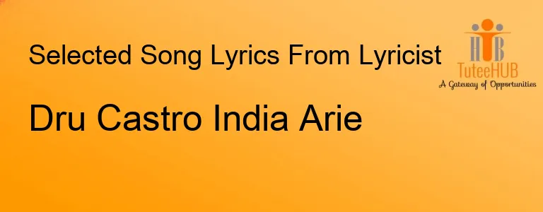 Dru Castro India Arie