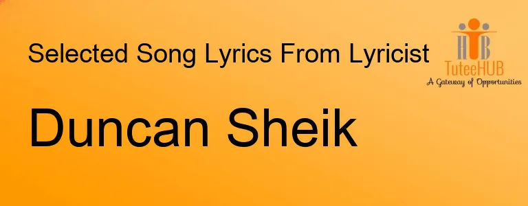 Duncan Sheik