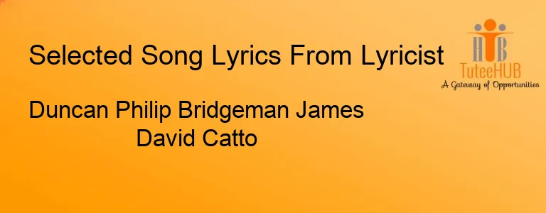 Duncan Philip Bridgeman James David Catto