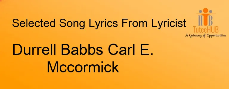 Durrell Babbs Carl E. Mccormick