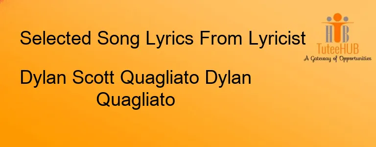 Dylan Scott Quagliato Dylan Quagliato