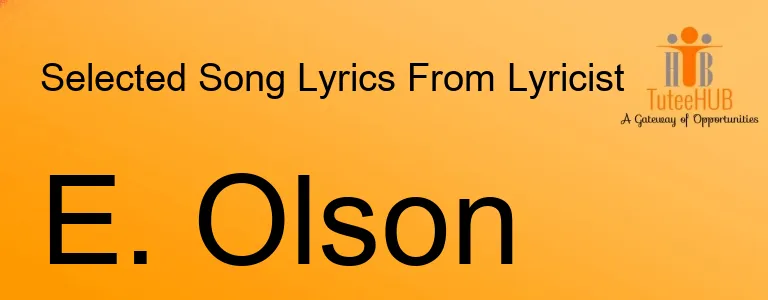 E. Olson