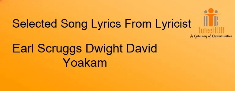 Earl Scruggs Dwight David Yoakam