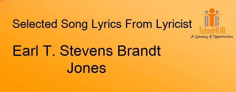 Earl T. Stevens Brandt Jones