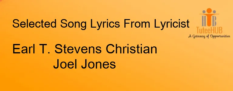 Earl T. Stevens Christian Joel Jones