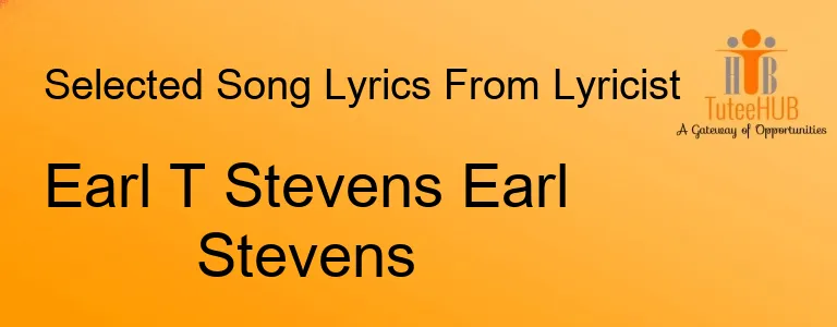 Earl T Stevens Earl Stevens