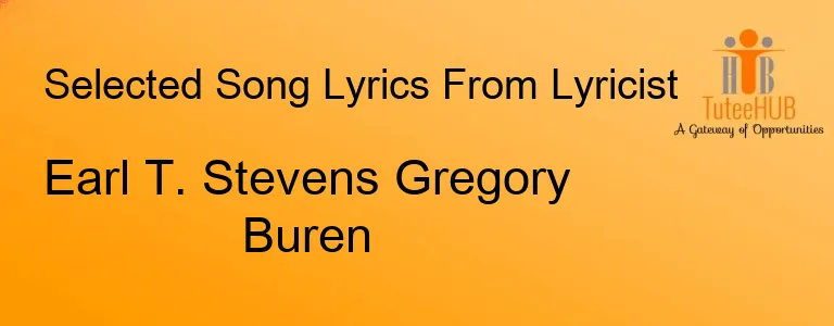 Earl T. Stevens Gregory Buren
