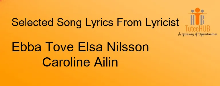 Ebba Tove Elsa Nilsson Caroline Ailin