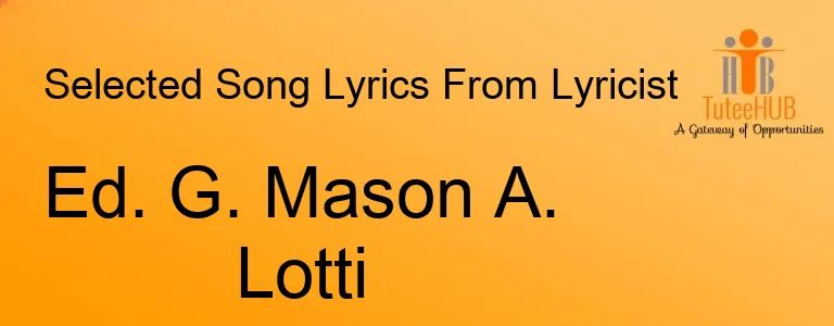 Ed. G. Mason A. Lotti