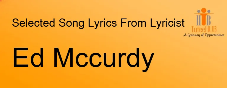 Ed Mccurdy