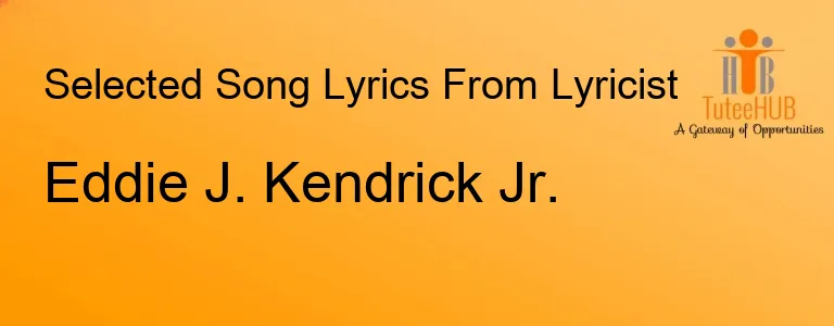 Eddie J. Kendrick Jr.