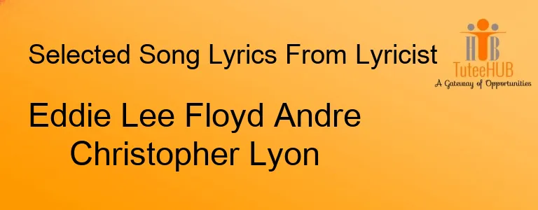 Eddie Lee Floyd Andre Christopher Lyon