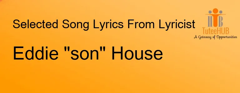 Eddie "son" House