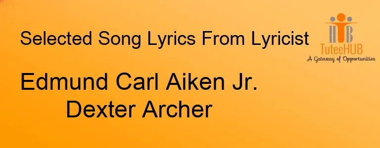 Edmund Carl Aiken Jr. Dexter Archer