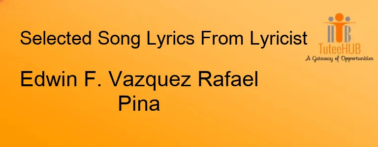 Edwin F. Vazquez Rafael Pina