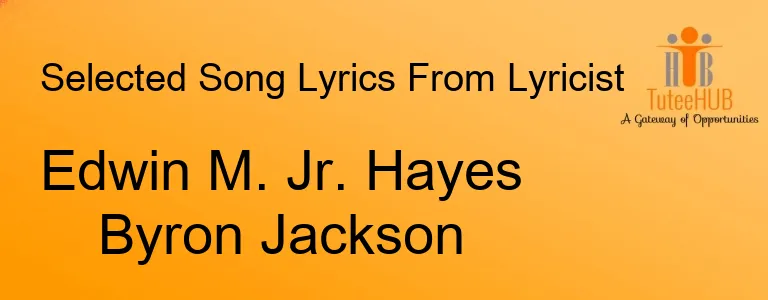 Edwin M. Jr. Hayes Byron Jackson