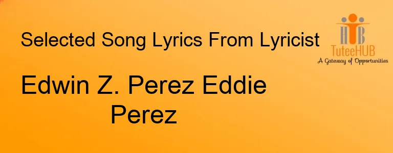 Edwin Z. Perez Eddie Perez