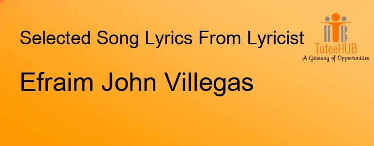 Efraim John Villegas