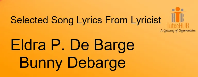 Eldra P. De Barge Bunny Debarge