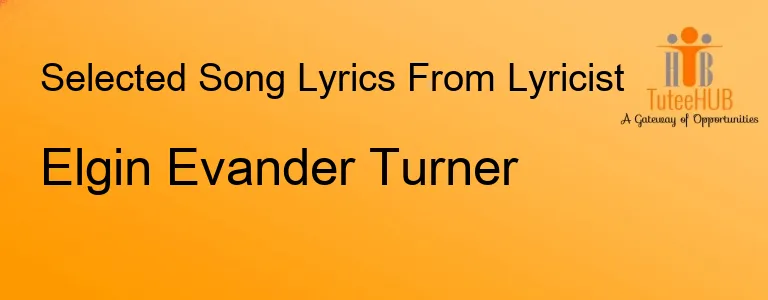 ELGIN EVANDER TURNER