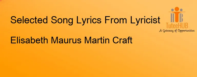 Elisabeth Maurus Martin Craft