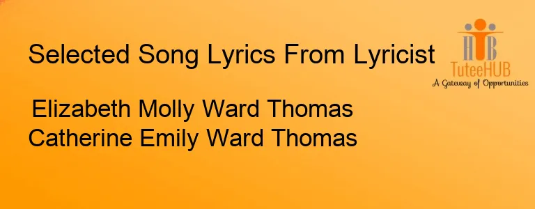 Elizabeth Molly Ward Thomas Catherine Emily Ward Thomas