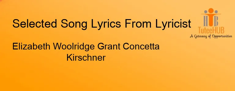 Elizabeth Woolridge Grant Concetta Kirschner