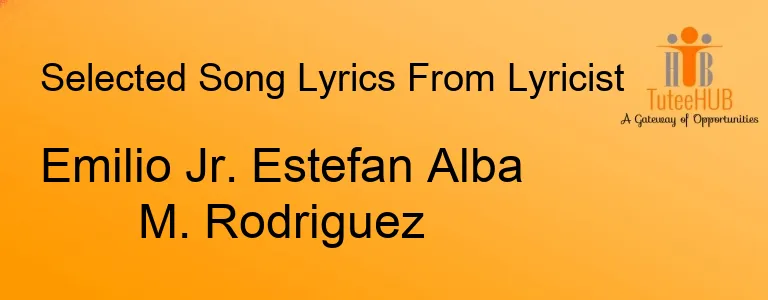 Emilio Jr. Estefan Alba M. Rodriguez