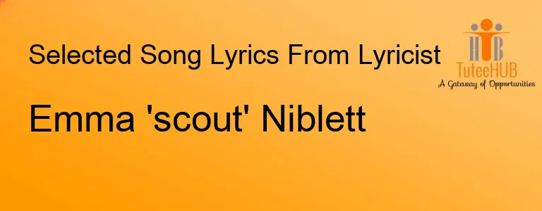 Emma 'scout' Niblett