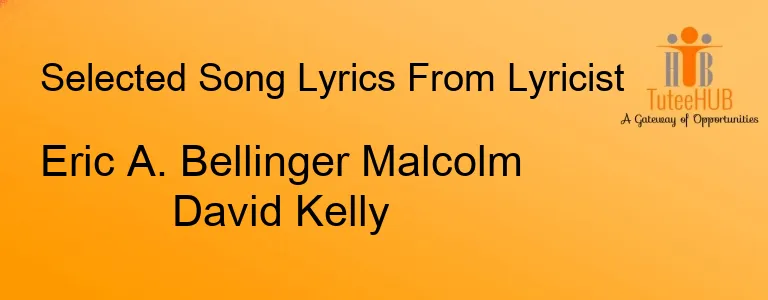 Eric A. Bellinger Malcolm David Kelly