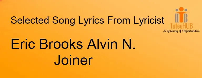 Eric Brooks Alvin N. Joiner