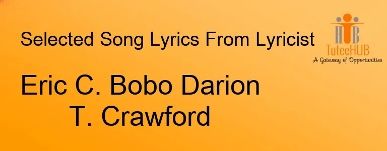 Eric C. Bobo Darion T. Crawford