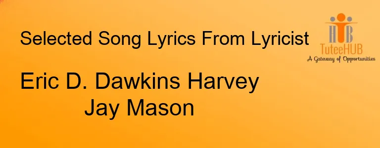 Eric D. Dawkins Harvey Jay Mason