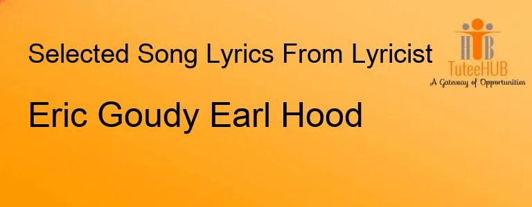 Eric Goudy Earl Hood